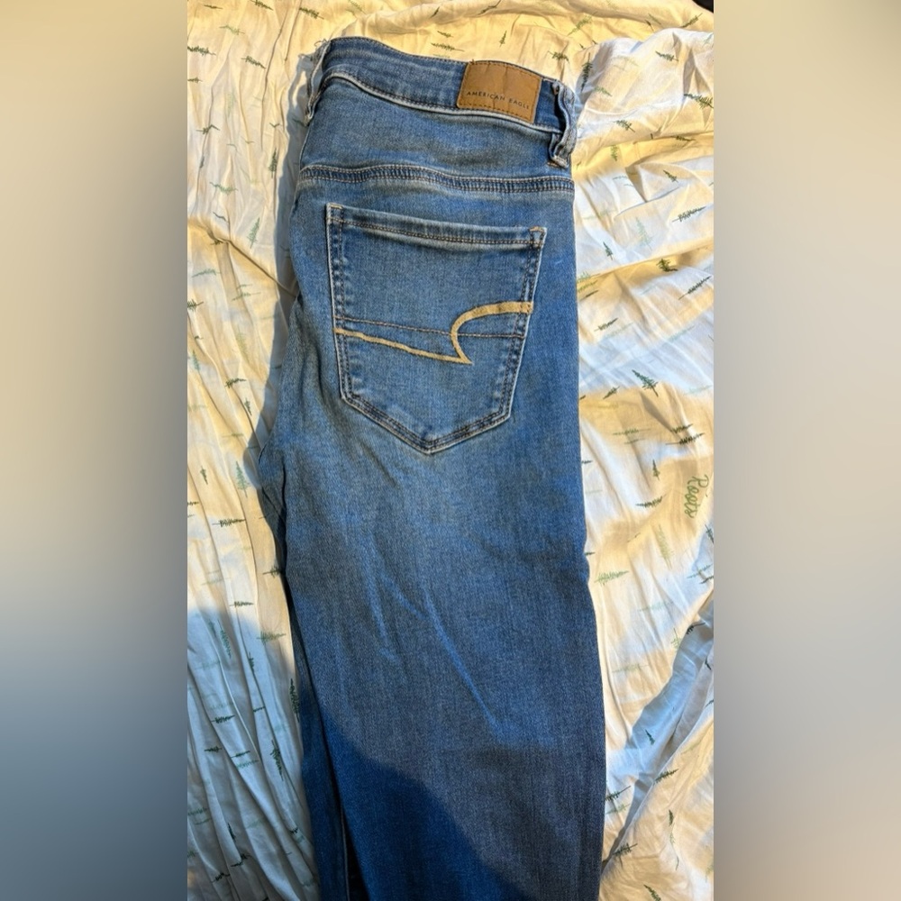 American Eagle Outfitters Blue Skinny Jeans